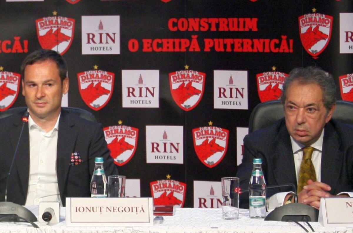 DOCUMENTE OFICIALE Detalii de culise din războiul Badea - Negoiță » Fostul șef de la Dinamo a luat o măsură radicală! Actuala echipă a "câinilor" poate ajunge ca Steaua
