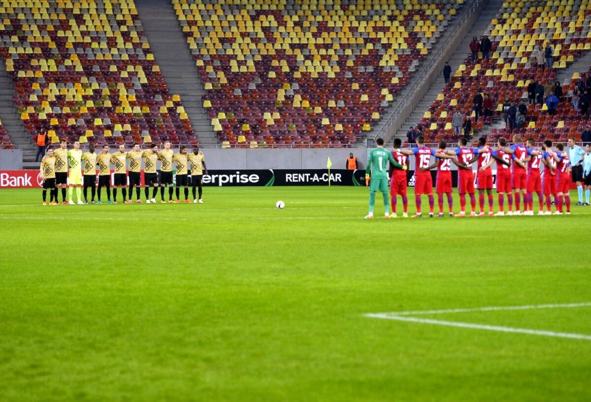 VIDEO+FOTO Trei momente speciale în startul partidei dintre Steaua și Osmanlispor