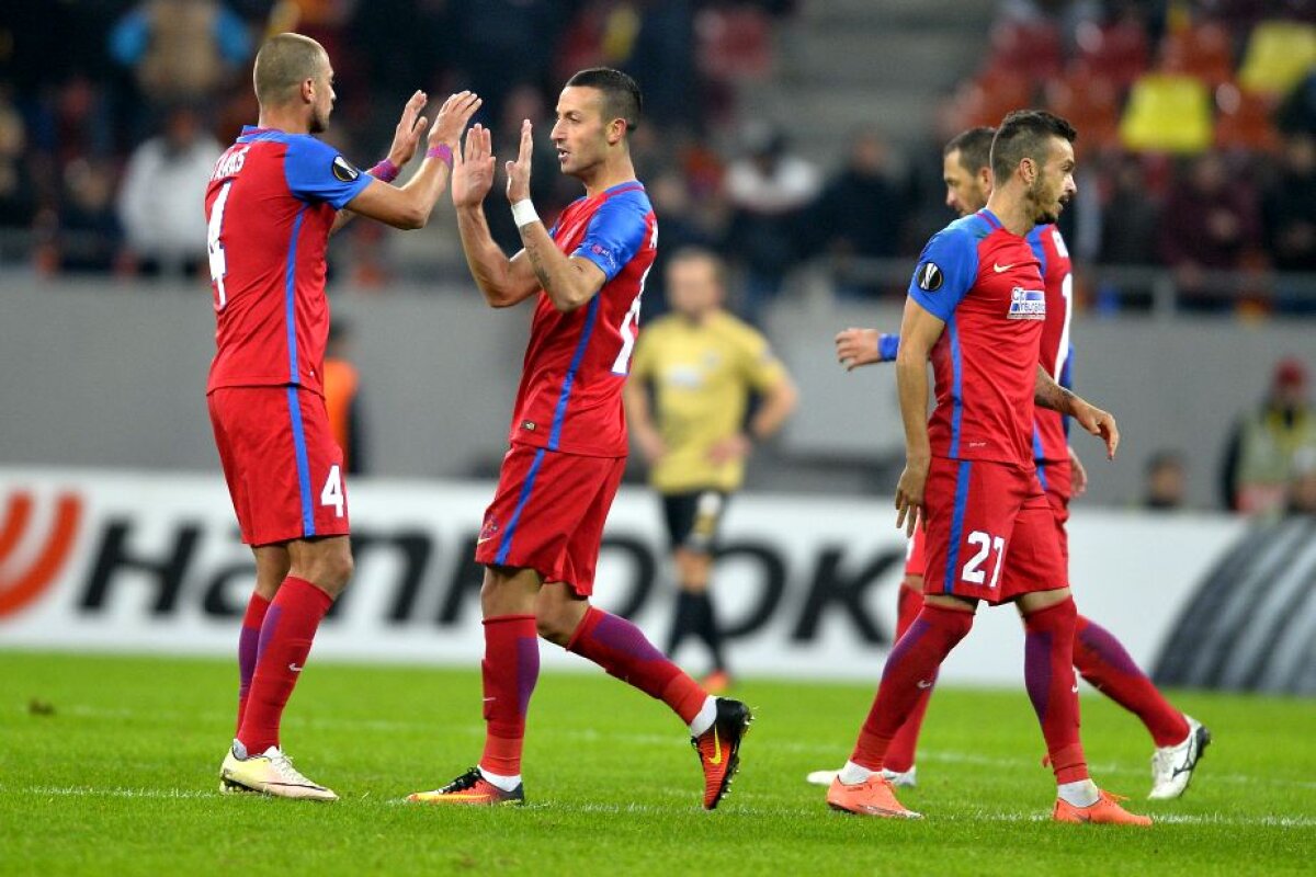 VIDEO+FOTO Suspans până-n ultima secundă! Steaua revine spectaculos, o bate pe Osmanlispor, 2-1, și mai speră la calificare