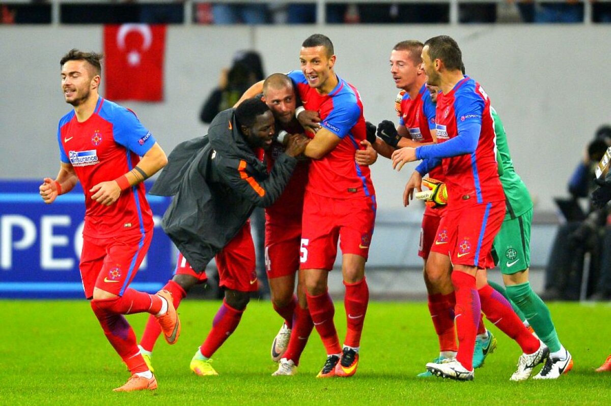 VIDEO+FOTO Suspans până-n ultima secundă! Steaua revine spectaculos, o bate pe Osmanlispor, 2-1, și mai speră la calificare