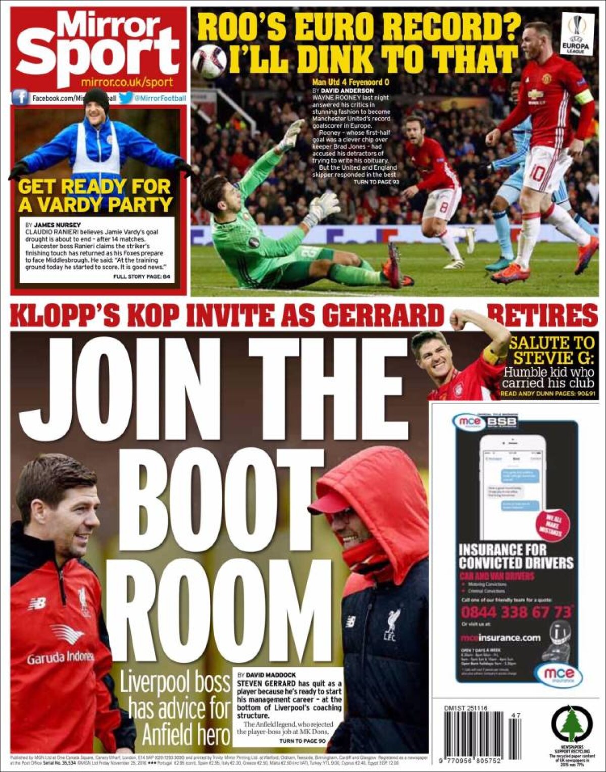 Ce scriu azi ziarele de sport din lume (25 octombrie 2016)