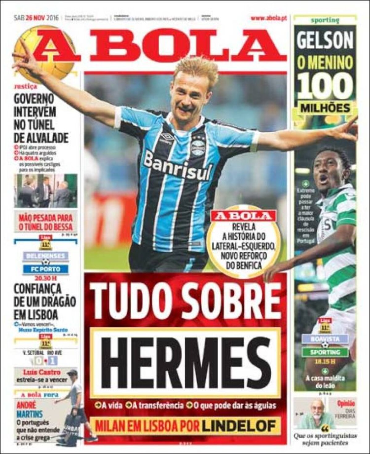 Ce scriu azi ziarele de sport din lume (26 octombrie 2016)