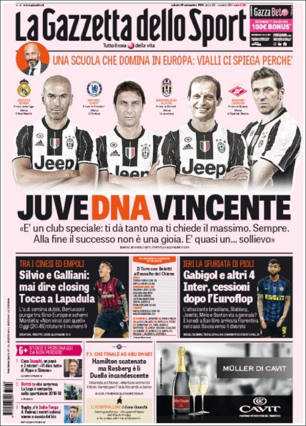 Ce scriu azi ziarele de sport din lume (26 octombrie 2016)