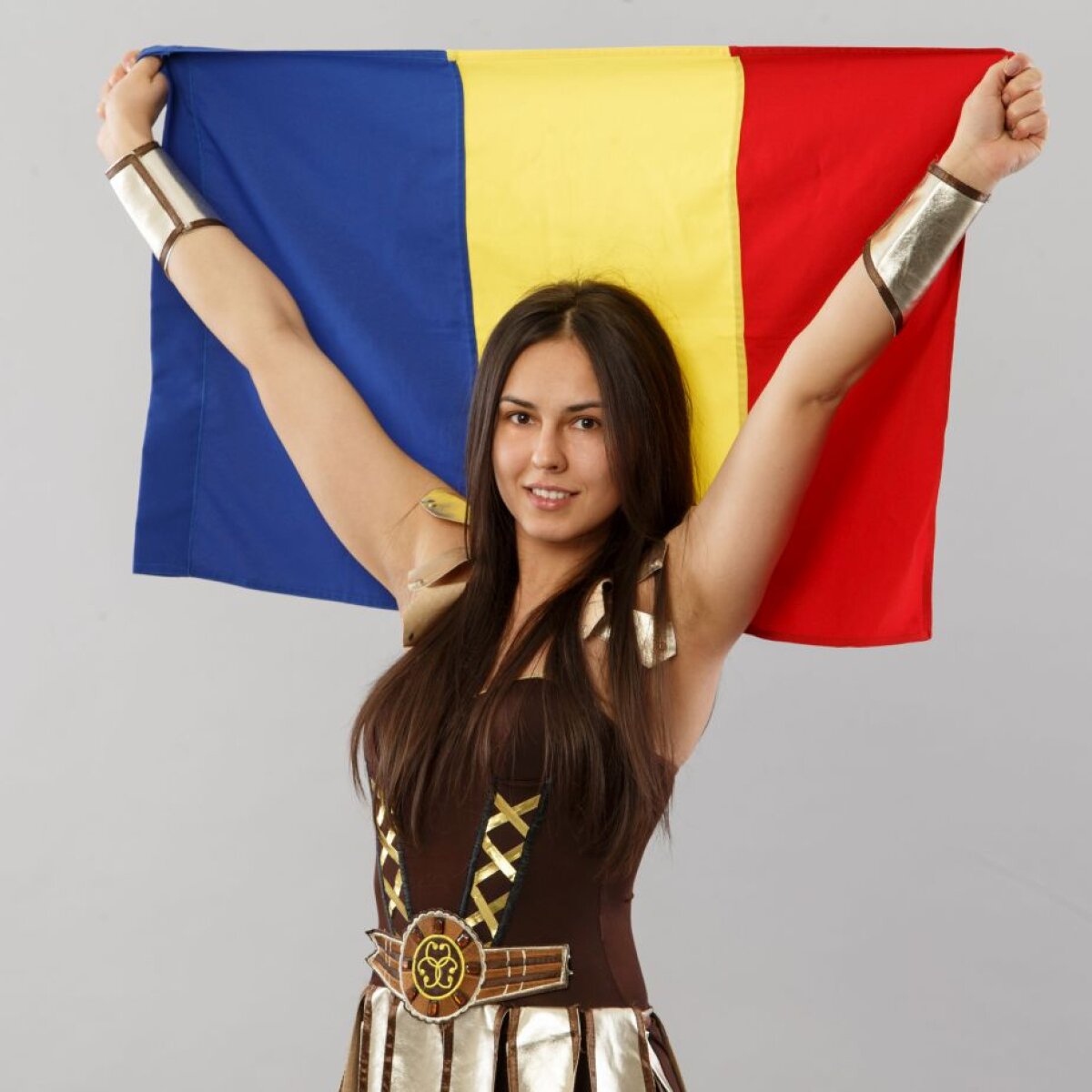 GALERIE FOTO Ea este noua Miss Handbal! Pictorial cu portarul nationalei!