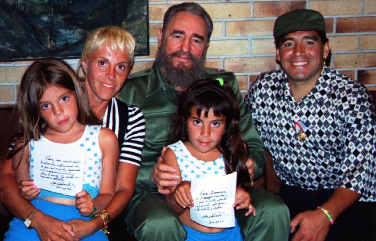 S-a stins amicul Fidel al lui Diego! Mare pasionat de sport, Fidel Castro a dispărut ieri dimineață, la 90 de ani