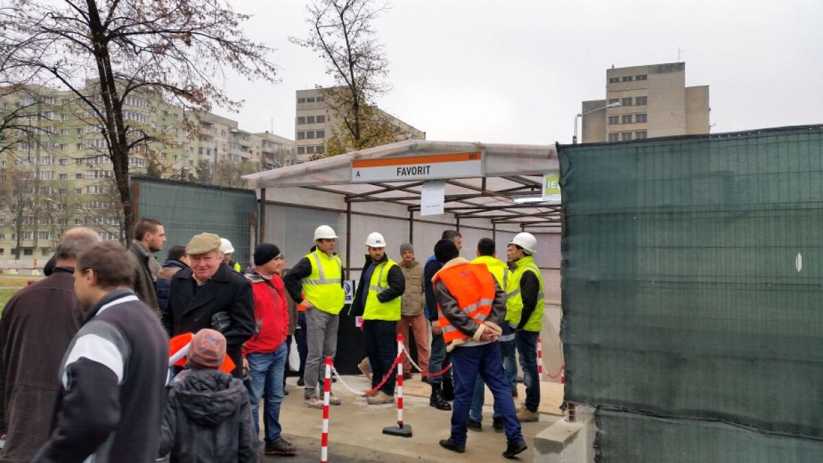 VIDEO+FOTO Primele imagini cu noile stații ale metroului din Drumul Taberei » Toate informațiile și ce s-a întâmplat la "Ziua Porților Deschise"