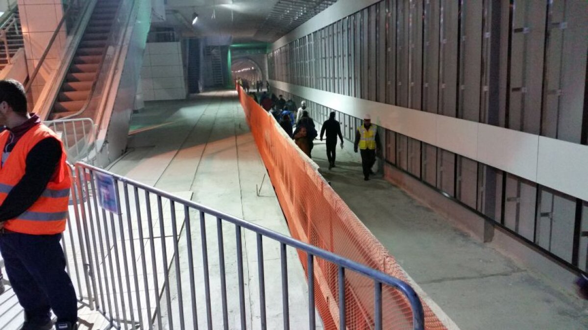 VIDEO+FOTO Primele imagini cu noile stații ale metroului din Drumul Taberei » Toate informațiile și ce s-a întâmplat la "Ziua Porților Deschise"