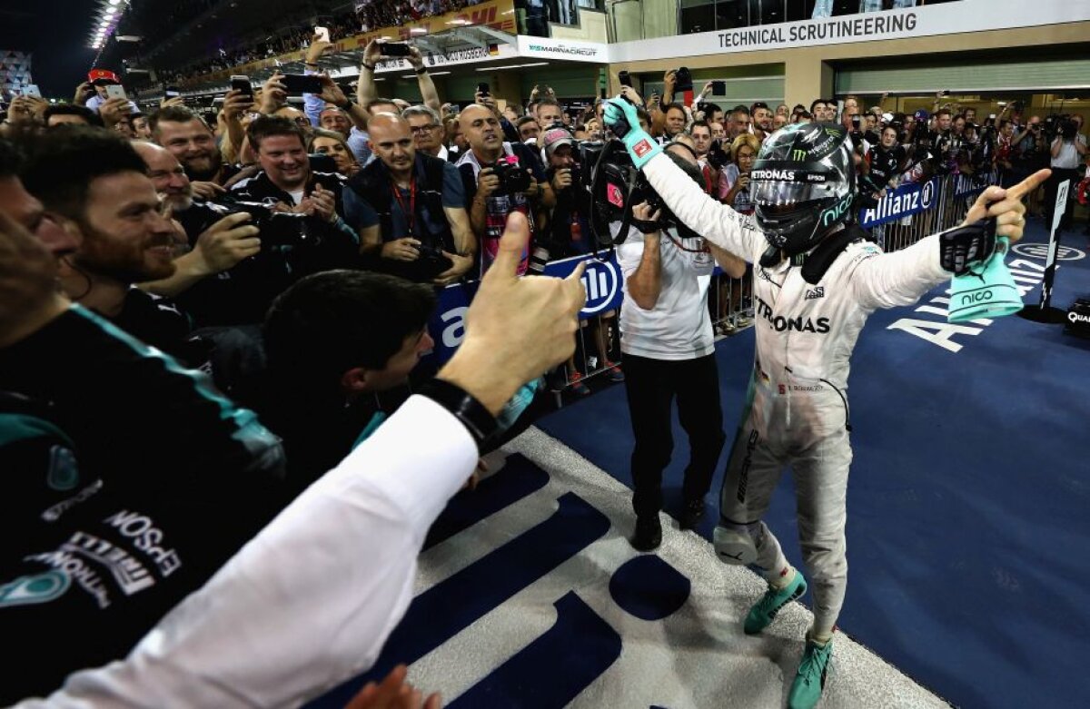 GALERIE FOTO Regele a murit, trăiască regele! Rosberg devine noul campion mondial din Formula 1!