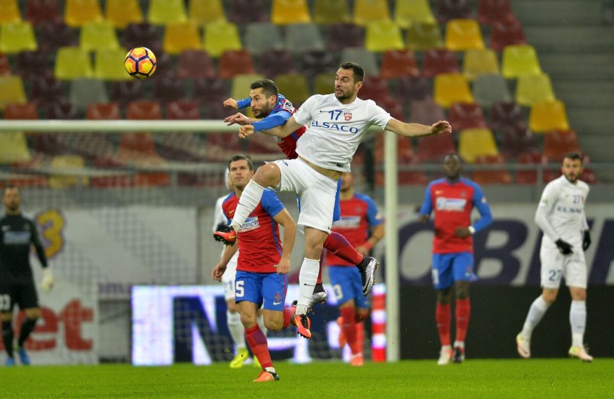 FOTO Una caldă, alta rece » După succesul din Europa League, Steaua a făcut egal cu FC Botoșani! Urmează derby-ul 
