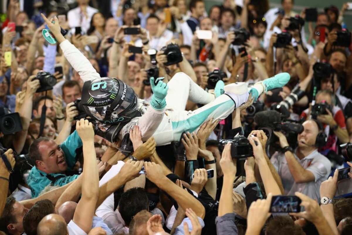 Familie de campioni mondiali! Nico a devenit ieri, după 34 de ani, cel de-al doilea campion mondial din familia Rosberg