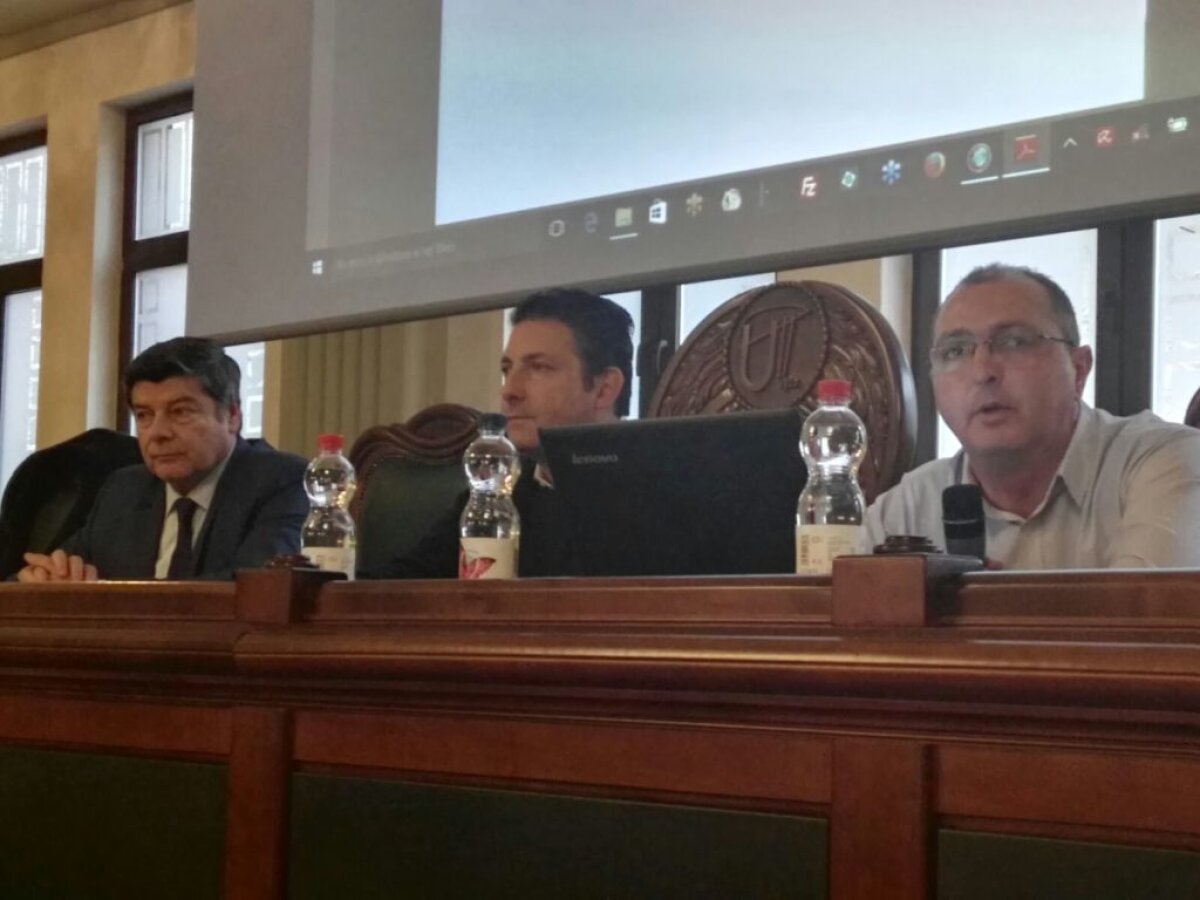 FOTO Massimo Lucchesi a fost invitat la Timișoara la un seminar cu 100 de antrenori