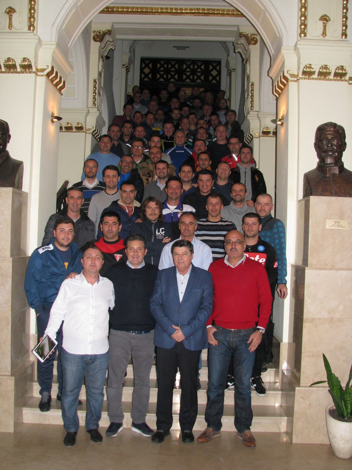 FOTO Massimo Lucchesi a fost invitat la Timișoara la un seminar cu 100 de antrenori