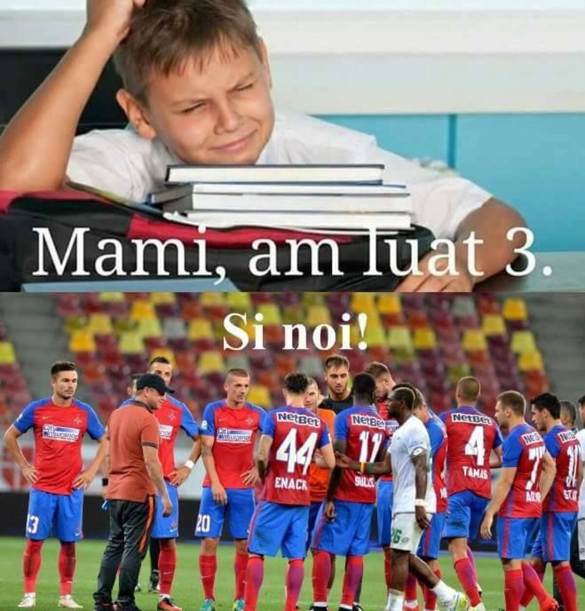 FOTO Rețelele de socializare au "explodat" » Cele mai amuzante 5 meme-uri de după derby :D