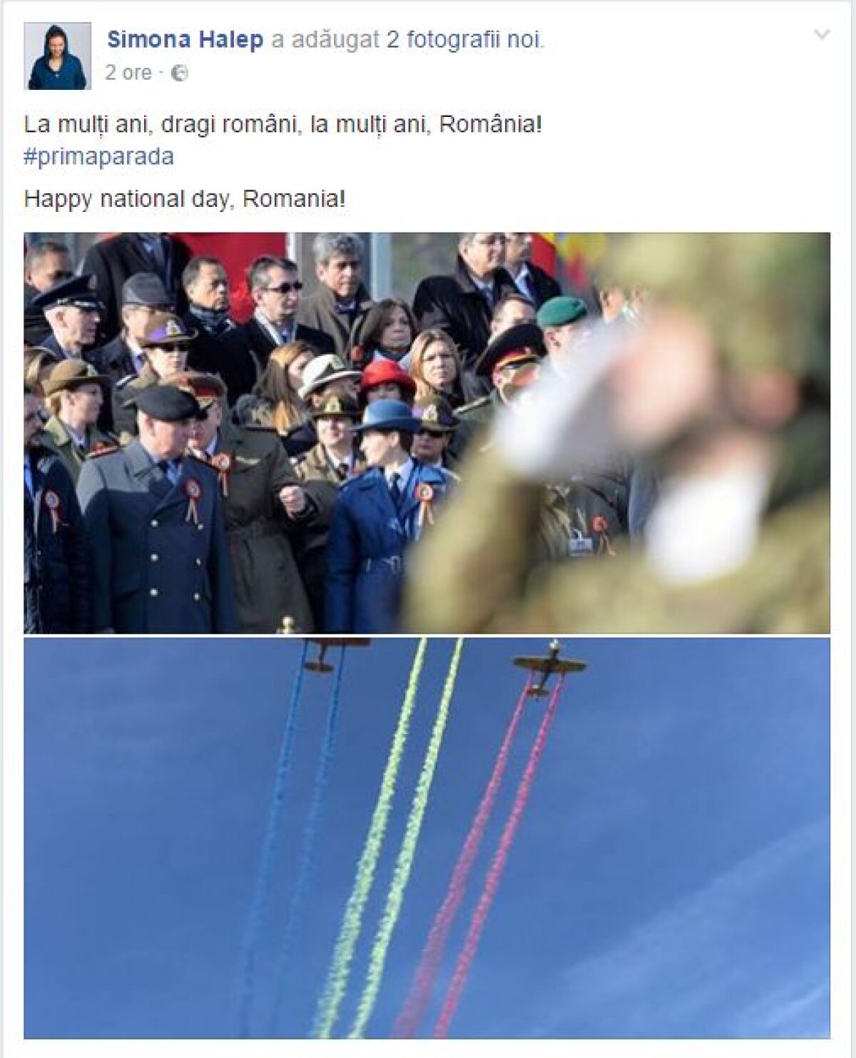 GALERIE FOTO La mulți ani, România! Mesajele emoționante transmise de marii campioni români