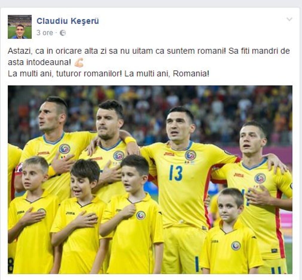 GALERIE FOTO La mulți ani, România! Mesajele emoționante transmise de marii campioni români