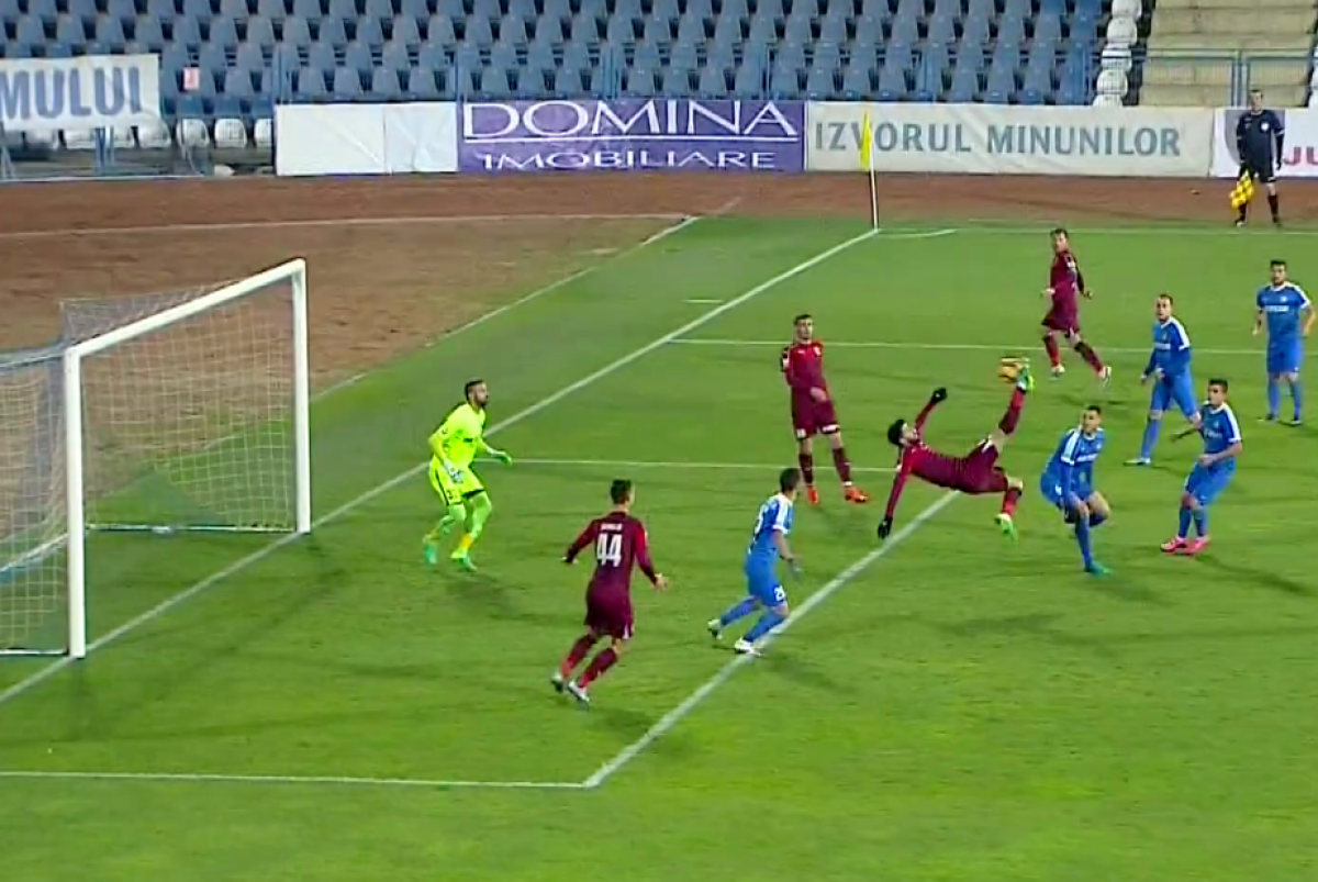 VIDEO + FOTO Un fundaș a marcat unul dintre cele mai frumoase goluri din Liga 1 în acest sezon: "Am mai înscris așa când eram atacant la Liga a 3-a"