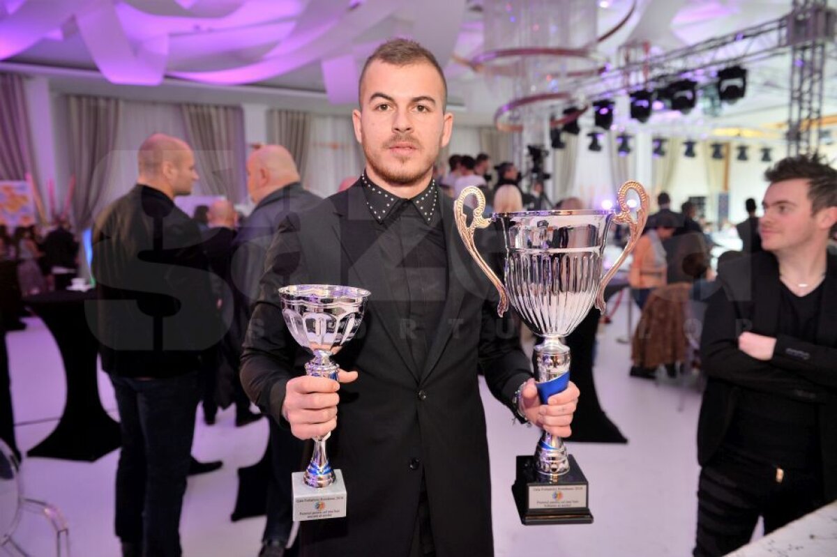 VIDEO + FOTO Toate premiile decernate aseară în Gala Fotbalului Românesc! Alibec, cel mai bun fotbalist român și cel mai bun atacant » Gluma făcută de Gabi Tamaș :)