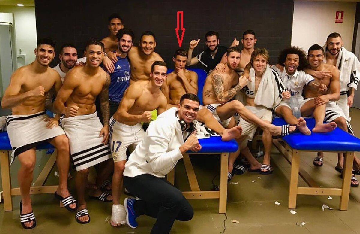 FOTO Ronaldo s-a îmbrățișat cu Messi și a pozat ca un manechin în vestiar