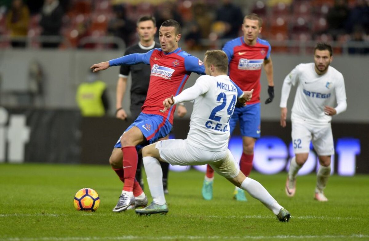 FOTO și VIDEO Steaua revine pe primul loc » Victorie fără emoții cu Pandurii 