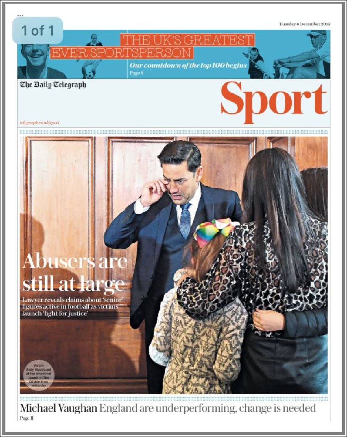 Ce scriu azi ziarele de sport din lume (6 decembrie 2016)