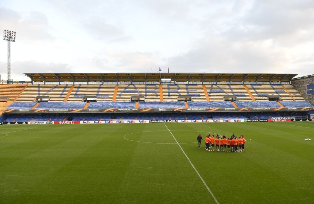 FOTO Steliștii au efectuat antrenamentul oficial înaintea duelului decisiv cu Villarreal » Reghecampf a fost în formă mare 