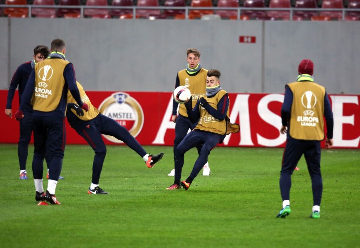 VIDEO+FOTO Primele imagini cu antrenamentul oficial al Romei de pe Arena Națională