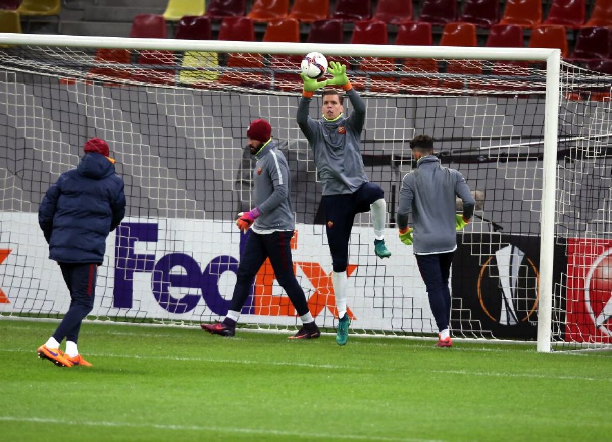 VIDEO+FOTO Primele imagini cu antrenamentul oficial al Romei de pe Arena Națională