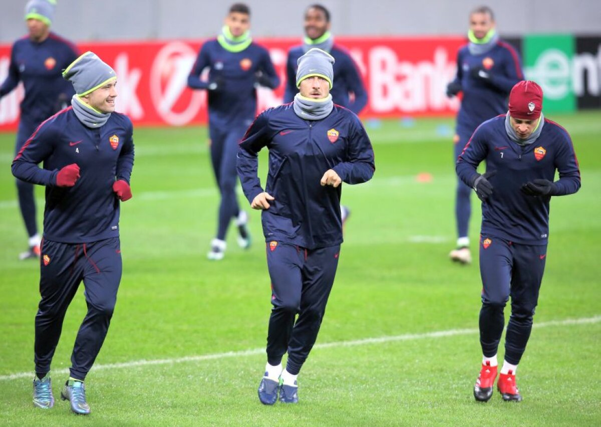 VIDEO+FOTO Primele imagini cu antrenamentul oficial al Romei de pe Arena Națională