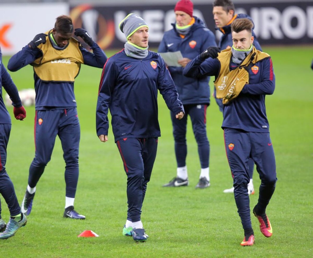 VIDEO+FOTO Primele imagini cu antrenamentul oficial al Romei de pe Arena Națională