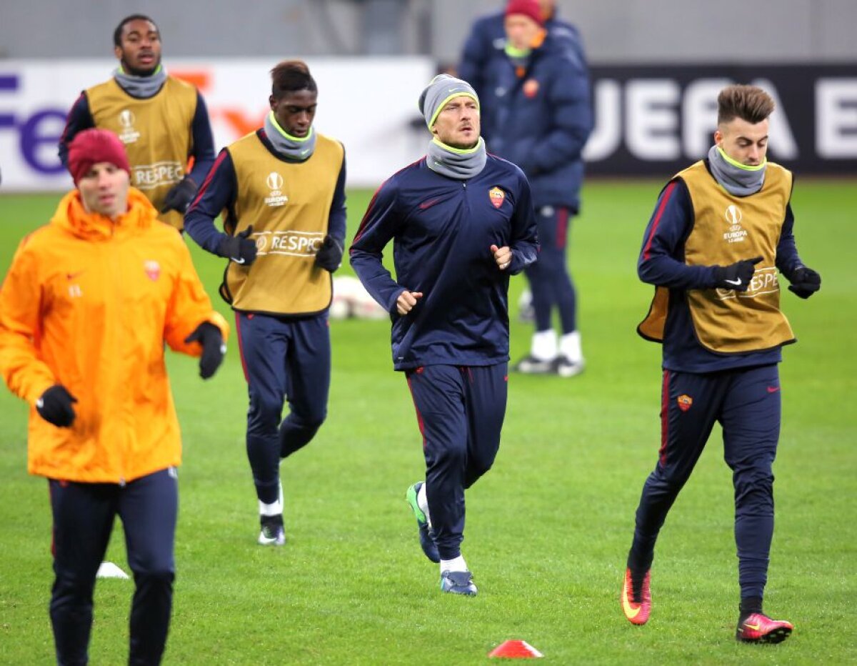 VIDEO+FOTO Primele imagini cu antrenamentul oficial al Romei de pe Arena Națională