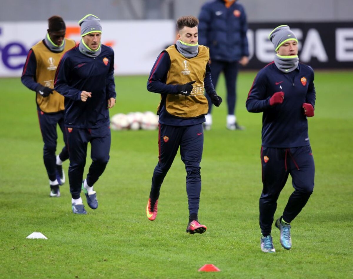 VIDEO+FOTO Primele imagini cu antrenamentul oficial al Romei de pe Arena Națională