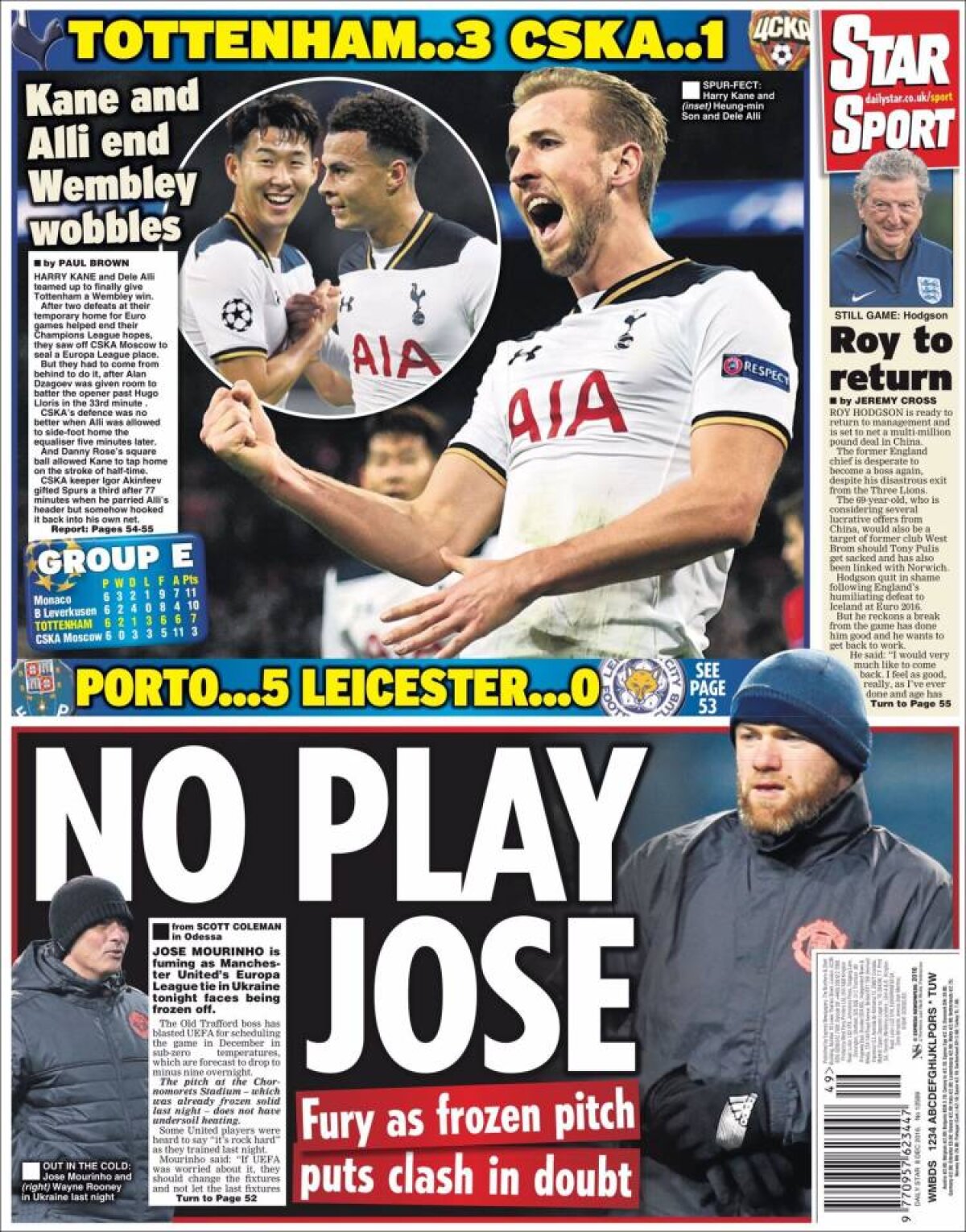 Ce scriu azi ziarele de sport din lume (8 decembrie 2016)