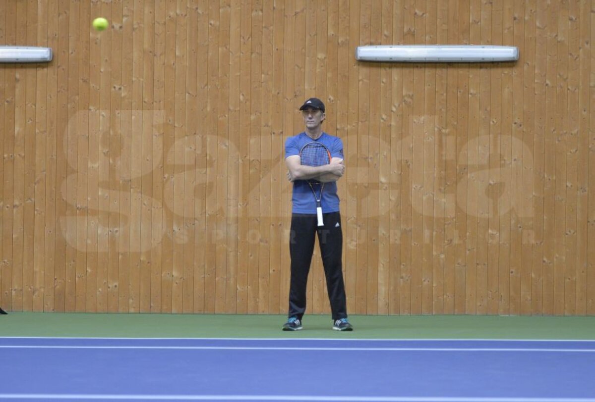 GALERIE FOTO Imagini din antrenamentul Simonei Halep de la Izvorani! Românca trage tare pentru a cuceri primul ei trofeu de Grand Slam