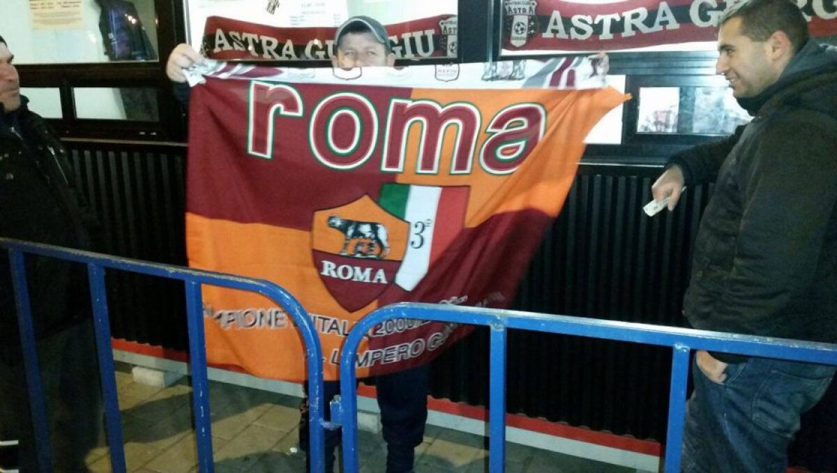 VIDEO + FOTO Un rapidist a făcut show pe Arena Națională înainte de Astra- Roma: "Sper să câștige Astra, iar la anul să meargă Rapid în Europa"