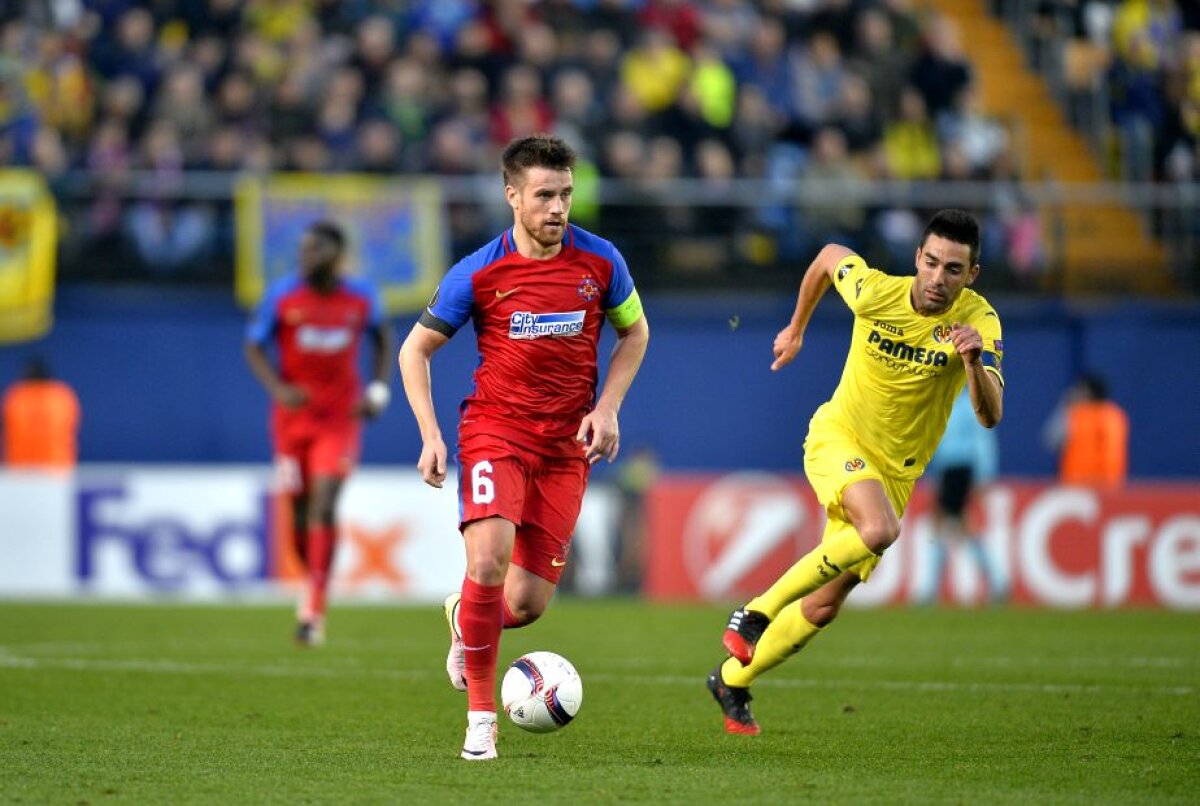 FOTO și VIDEO Meci dramatic pe El Madrigal! Steaua pierde în Spania și ratează calificarea în primăvara europeană la un gol