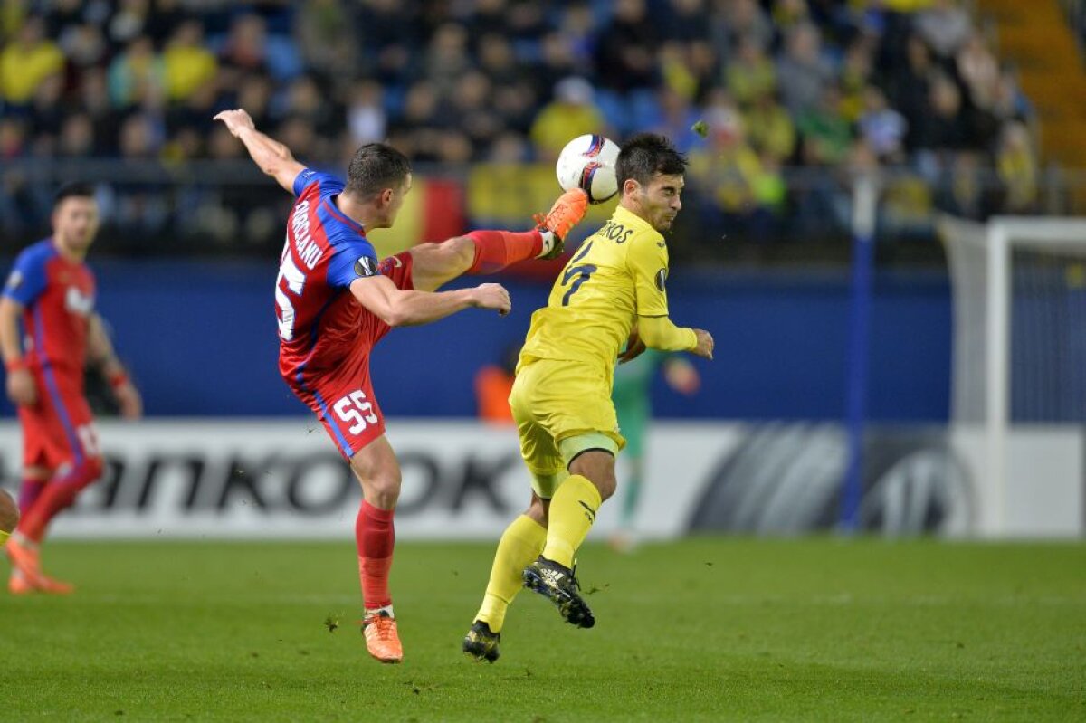 FOTO și VIDEO Meci dramatic pe El Madrigal! Steaua pierde în Spania și ratează calificarea în primăvara europeană la un gol