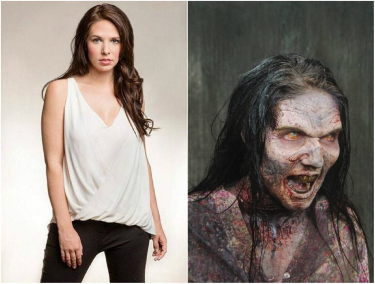 FOTO Au cam exagerat cu machiajul: cum arată în realitate actrițele și actorii din filmele horror