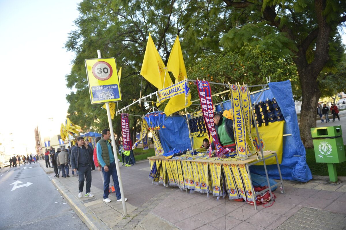 FOTO El Madrigal rumeno » Fanii români au dominat tribunele stadionului din Villarreal