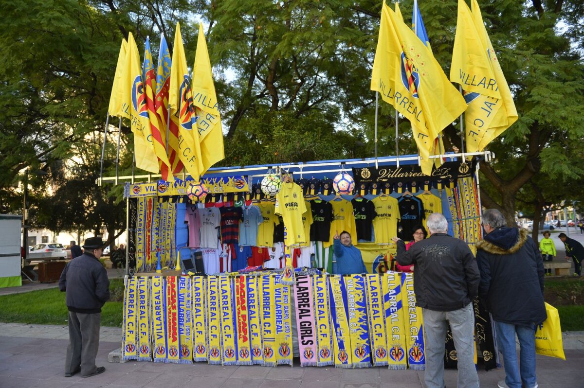 FOTO El Madrigal rumeno » Fanii români au dominat tribunele stadionului din Villarreal