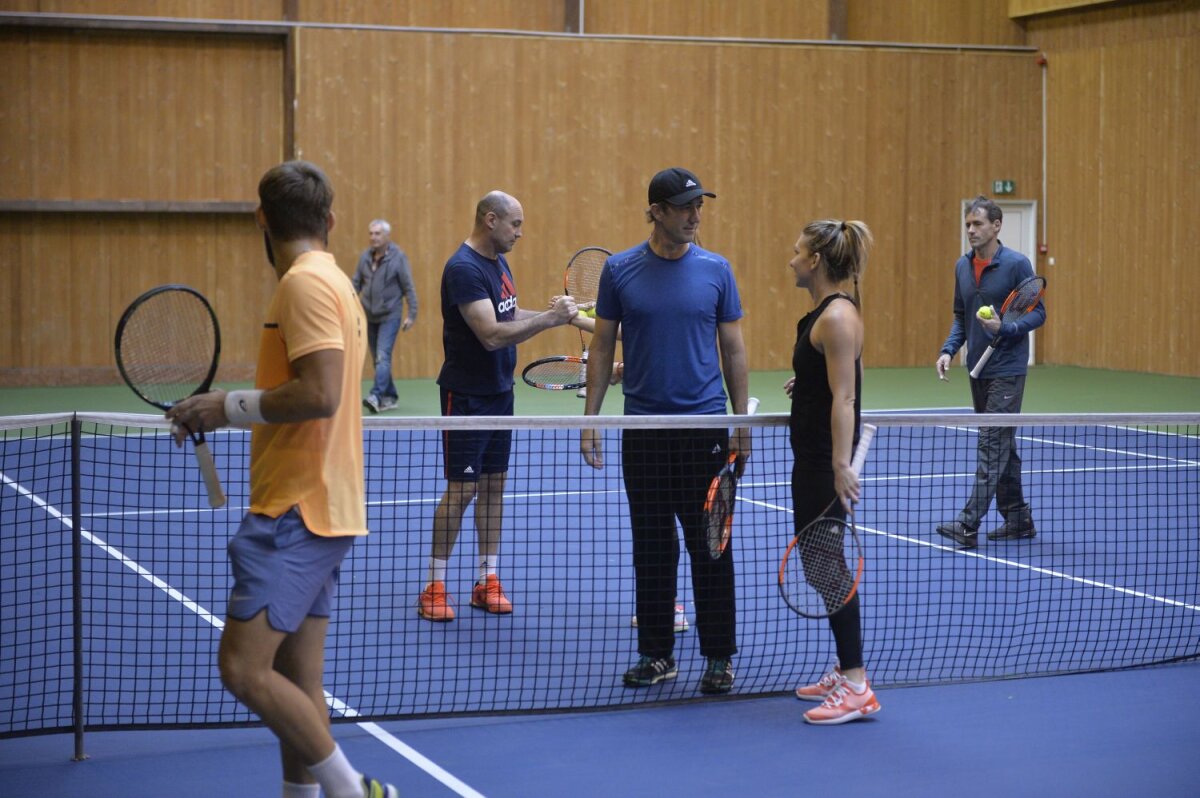 FOTO Munca de acasă » Simona Halep a făcut un antrenament deschis: ”Sunt mult mai pregătită ca anul trecut”