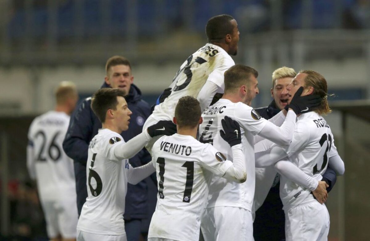 FOTO și VIDEO » S-a jucat ultima etapă din grupele EL » Un meci a fost amânat + Cine sunt românii care merg mai departe în competiție