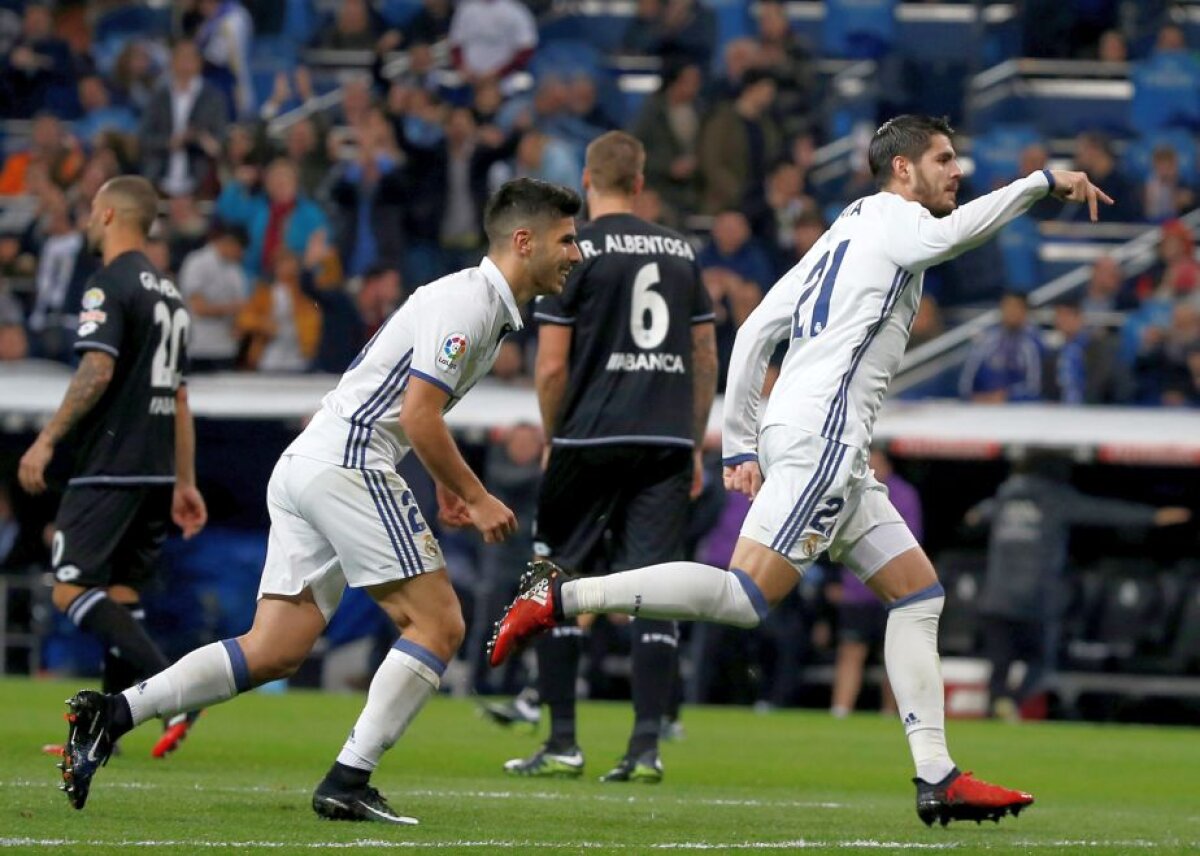VIDEO+FOTO » Deportivo, aproape de surpriză! Florin Andone implicat decisiv la cele două goluri marcate de echipa sa împotriva lui Real Madrid