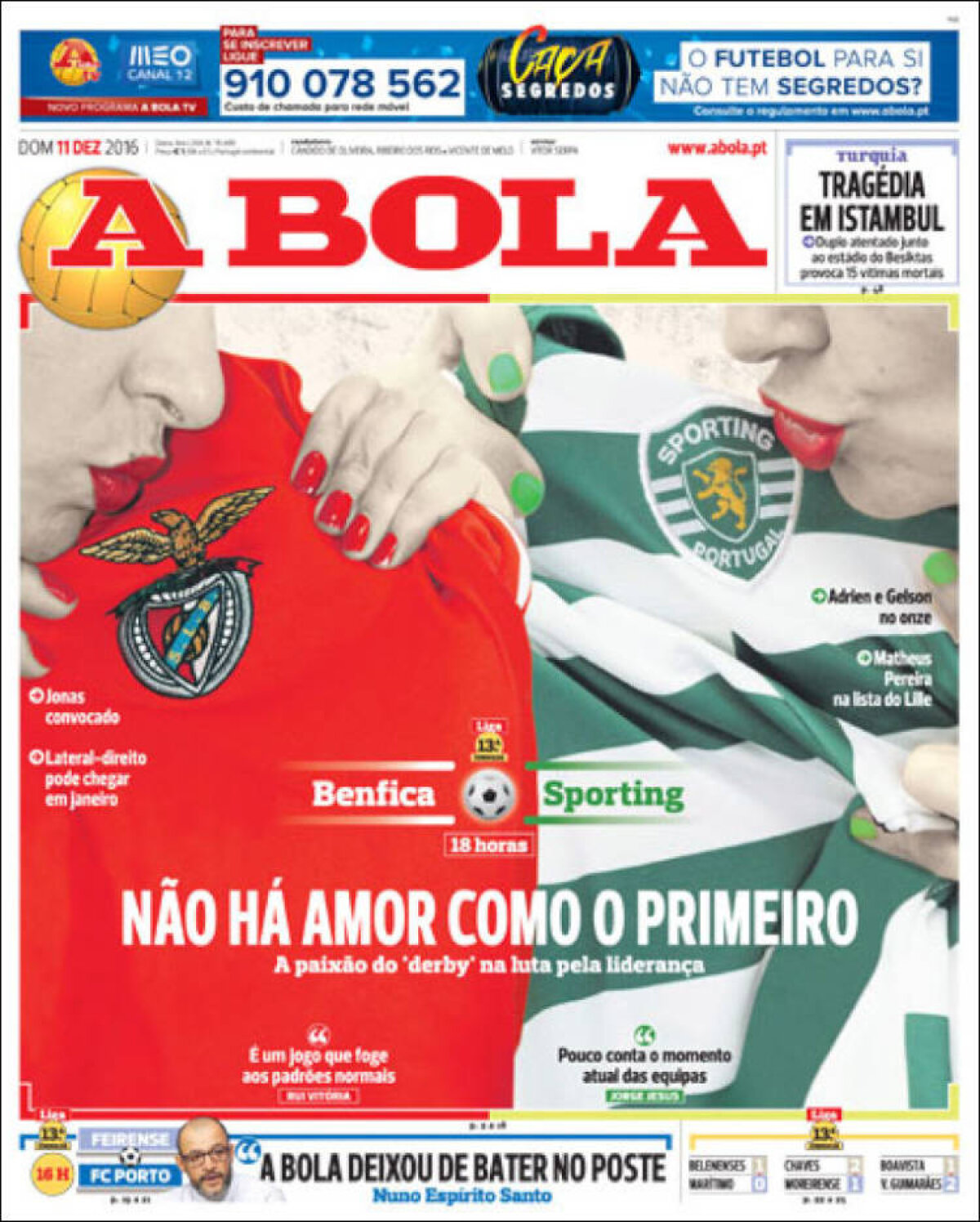 Ce scriu azi ziarele de sport din lume (11 decembrie 2016)