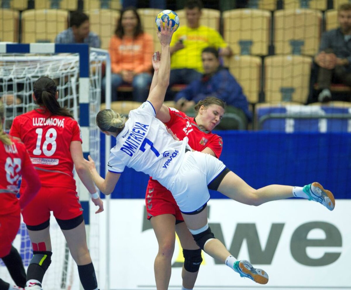FOTO Rezultat care ajută România la meciul dintre Cehia și Rusia de la CE de handbal