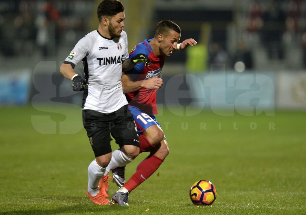 VIDEO+FOTO » Șumudică i-a mai păcălit o dată! » Roș-albaștrii bătuți la Giurgiu la ultima fază a meciului. Gaz Metan rămâne lider