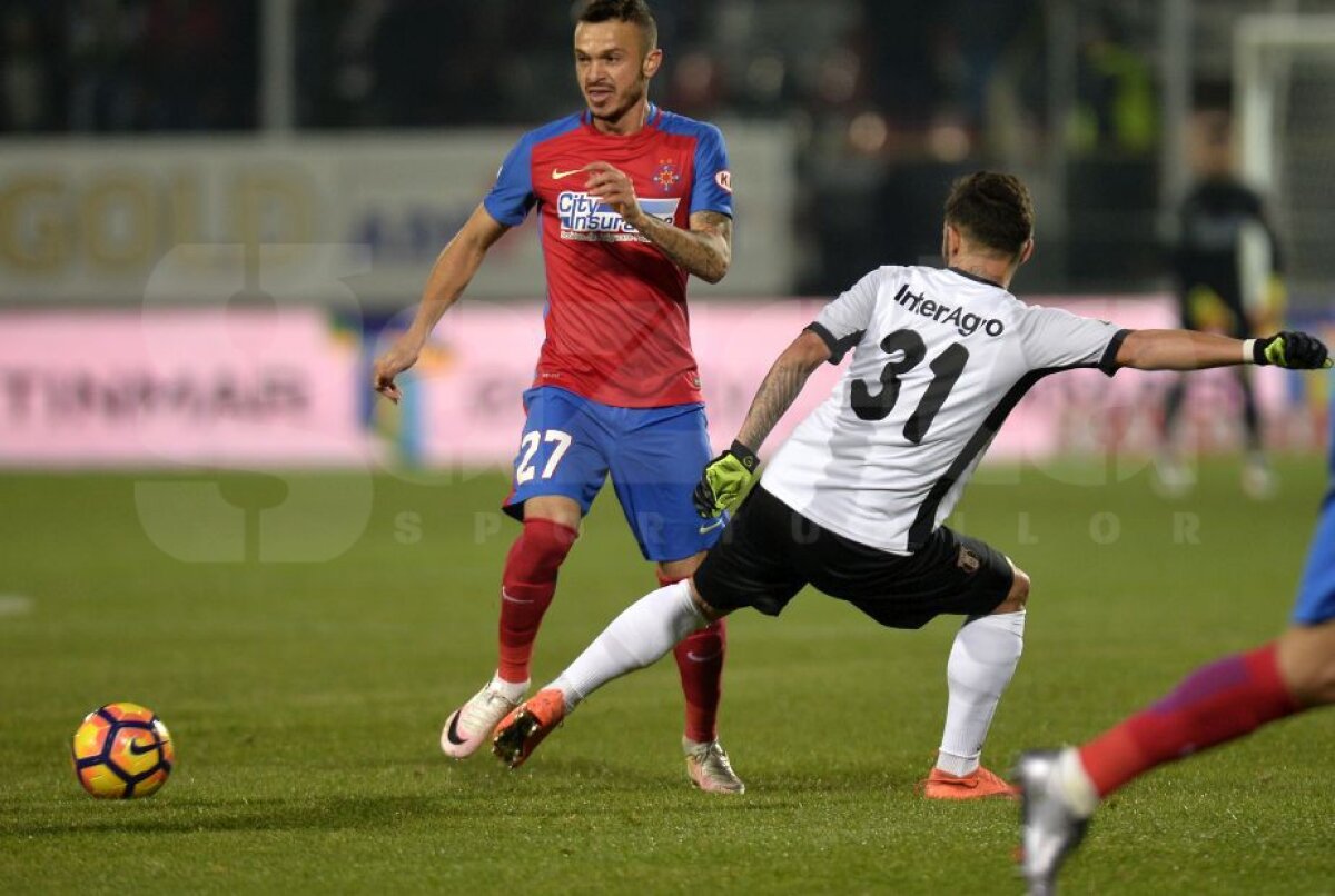 VIDEO+FOTO » Șumudică i-a mai păcălit o dată! » Roș-albaștrii bătuți la Giurgiu la ultima fază a meciului. Gaz Metan rămâne lider