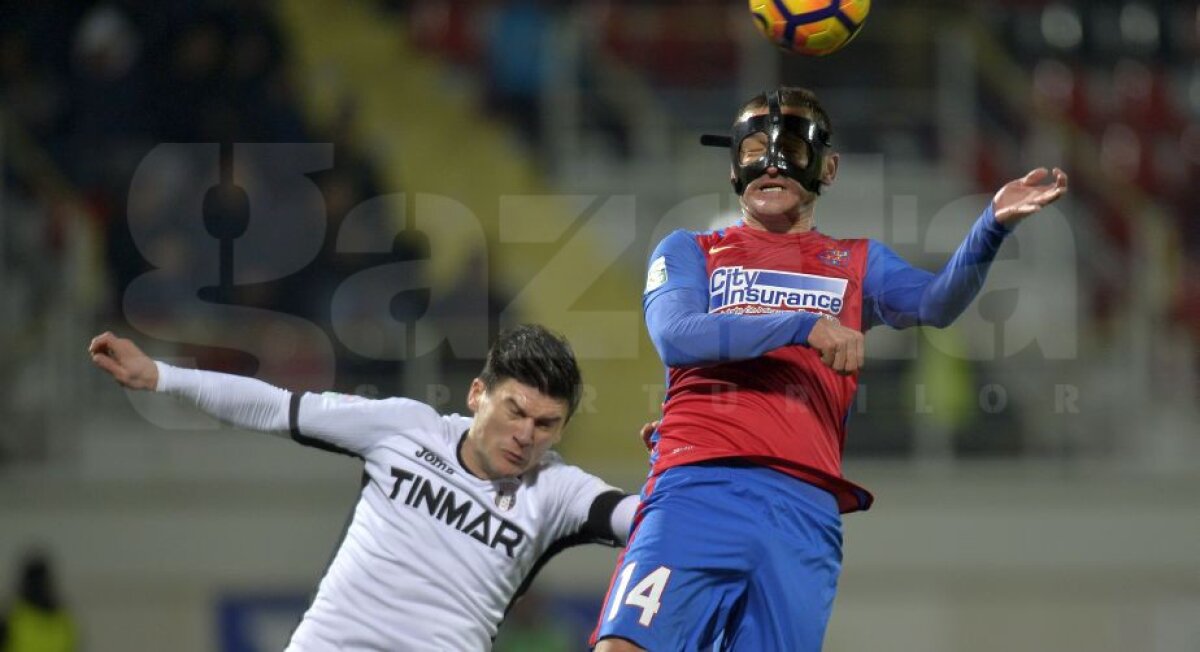 VIDEO+FOTO » Șumudică i-a mai păcălit o dată! » Roș-albaștrii bătuți la Giurgiu la ultima fază a meciului. Gaz Metan rămâne lider