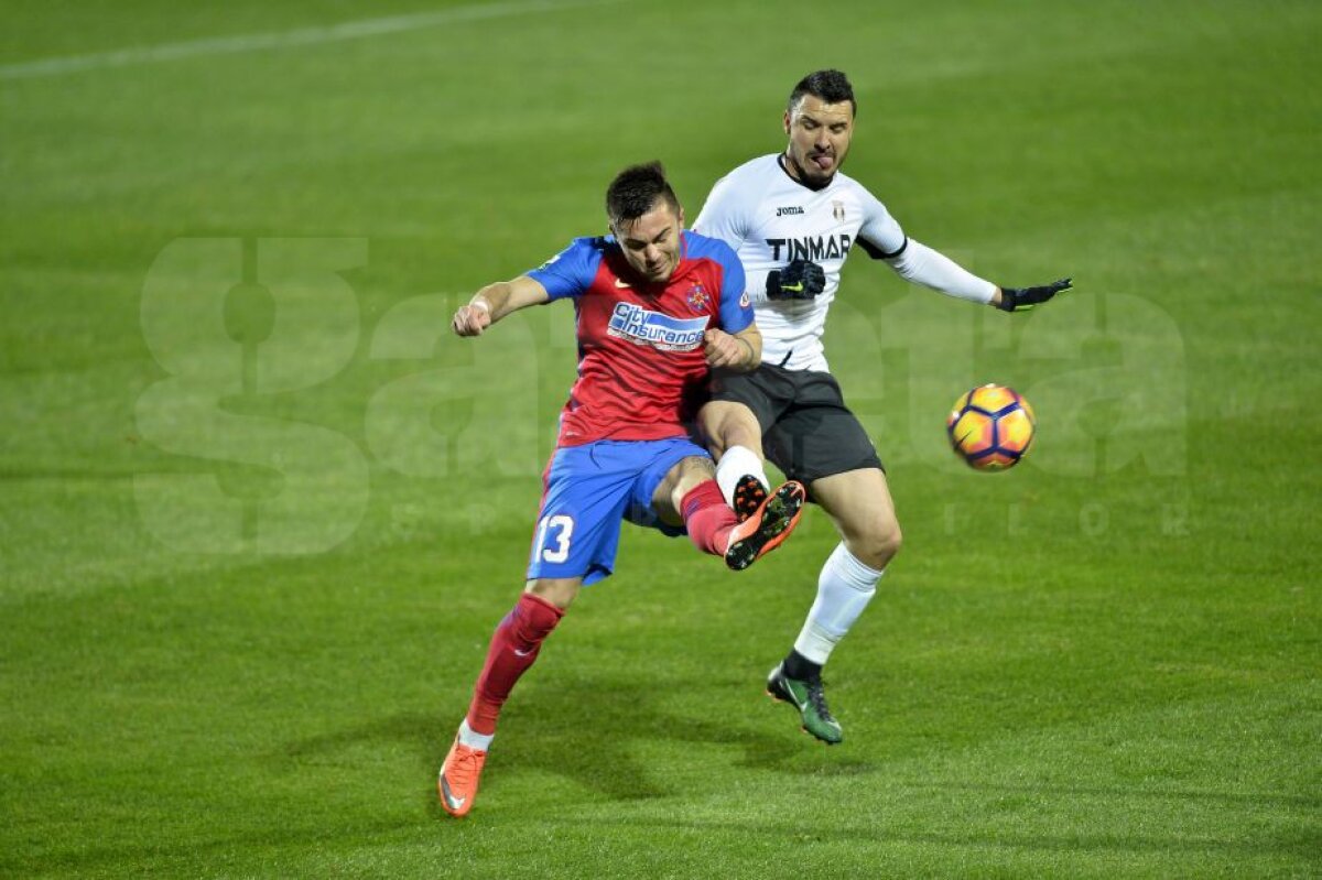 VIDEO+FOTO » Șumudică i-a mai păcălit o dată! » Roș-albaștrii bătuți la Giurgiu la ultima fază a meciului. Gaz Metan rămâne lider