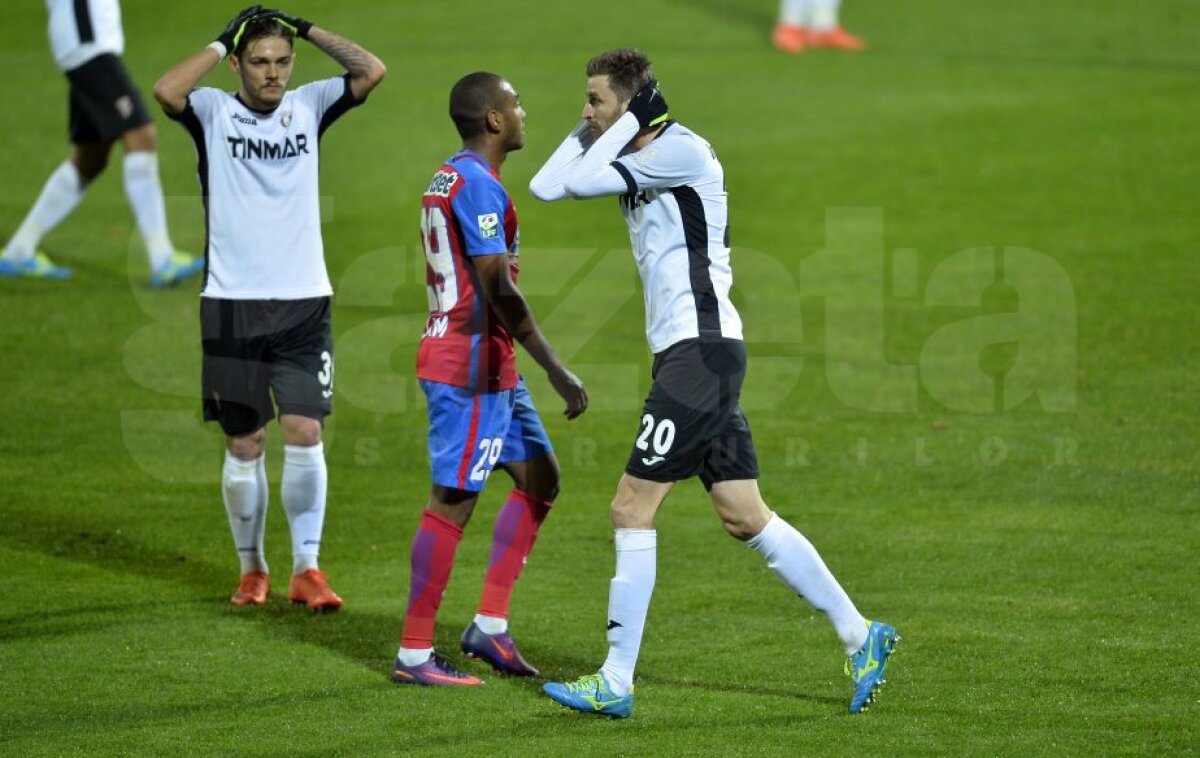 VIDEO+FOTO » Șumudică i-a mai păcălit o dată! » Roș-albaștrii bătuți la Giurgiu la ultima fază a meciului. Gaz Metan rămâne lider