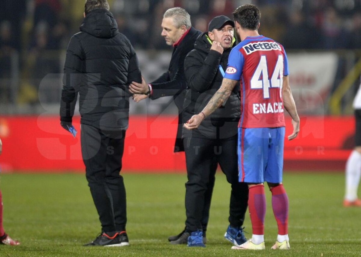 VIDEO+FOTO Scandal pe gazon după Astra - Steaua » Reacție furibundă a lui Reghecampf: "Voi nu gândiți?"